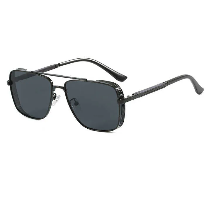 نظارات شمسية عصرية جديدة بطراز رائج نظارات قيادة نظارات ظلال متدرجة للرجال New Fashion Trendy Style Sunglasses Driving Glasses Gradient Shades Eyewear for Men