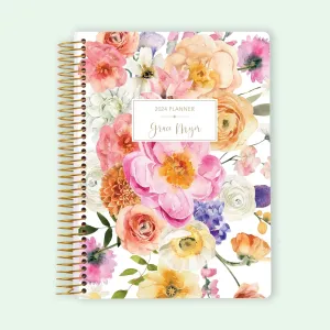 6x9 Student Planner - Flirty Florals Colorful