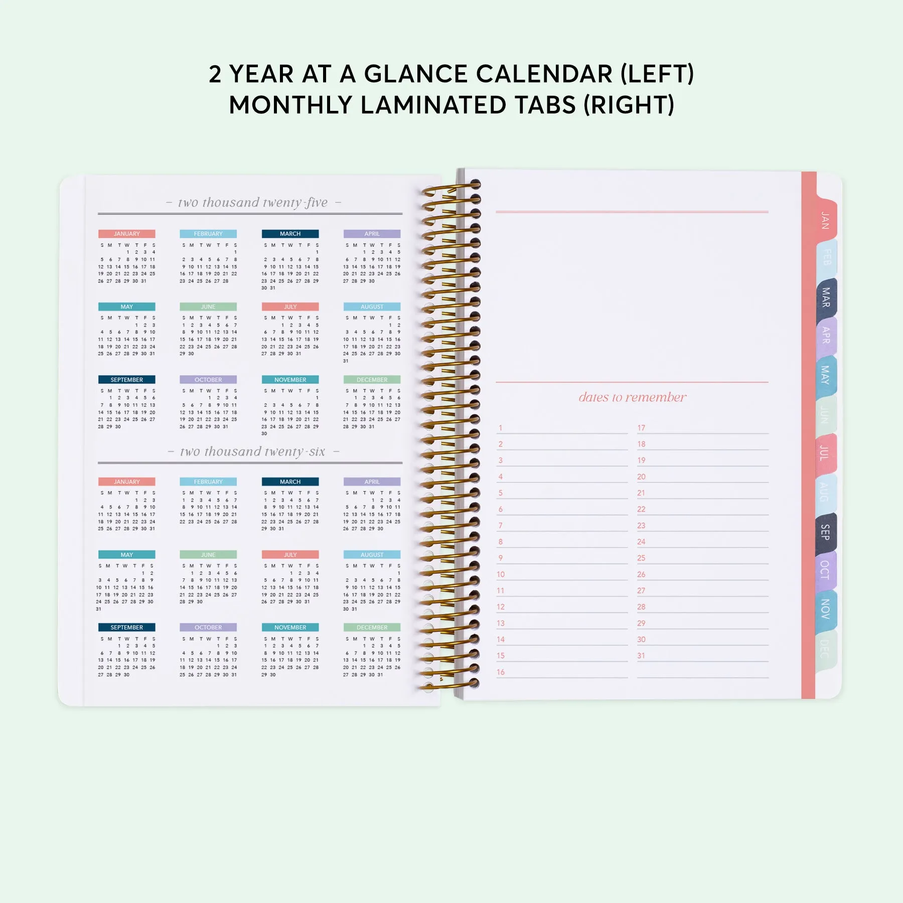6x9 Student Planner - Flirty Florals Colorful
