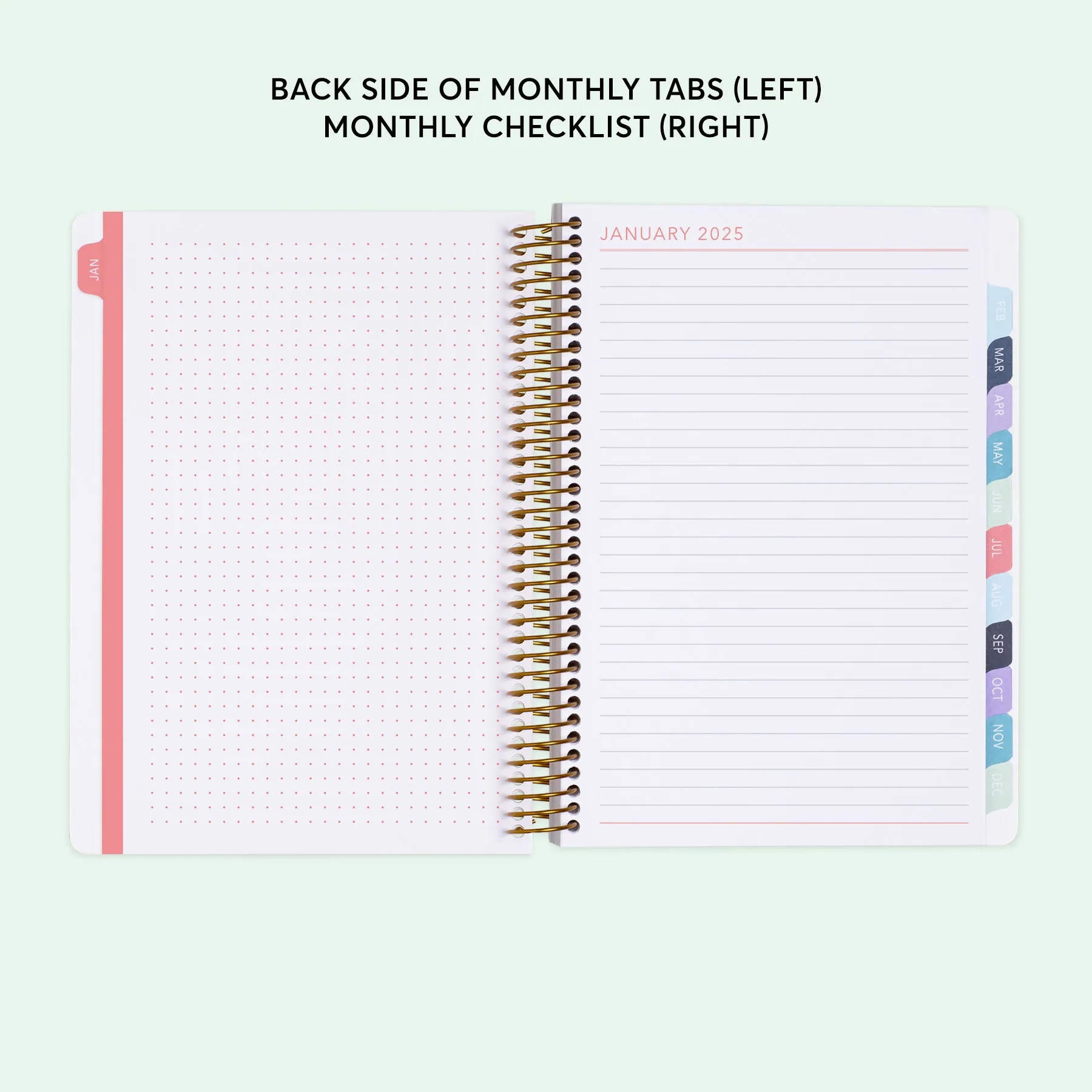 6x9 Student Planner - Flirty Florals Colorful