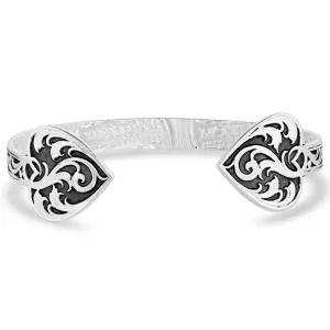 Ace Of Hearts Cuff Bracelet