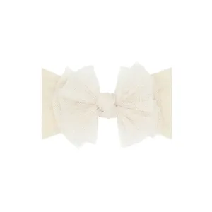 Baby Bling Itty Bitty Tulle FAB - Pleated Oatmeal