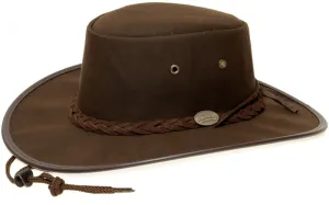 Barmah Hat | 1050 Canvas Oilskin Brown