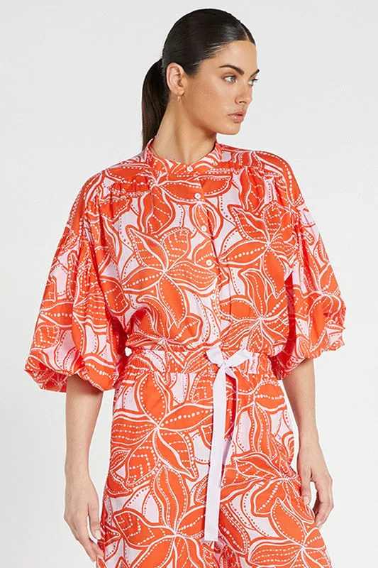 BLOUSE BILLOW SLEEVE