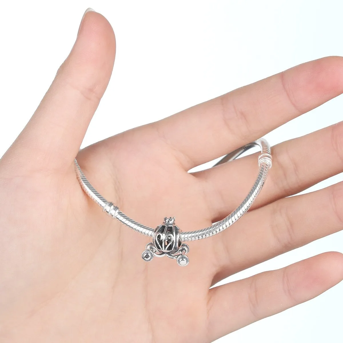 Cinderella Pumpkin Carriage Openwork Charm