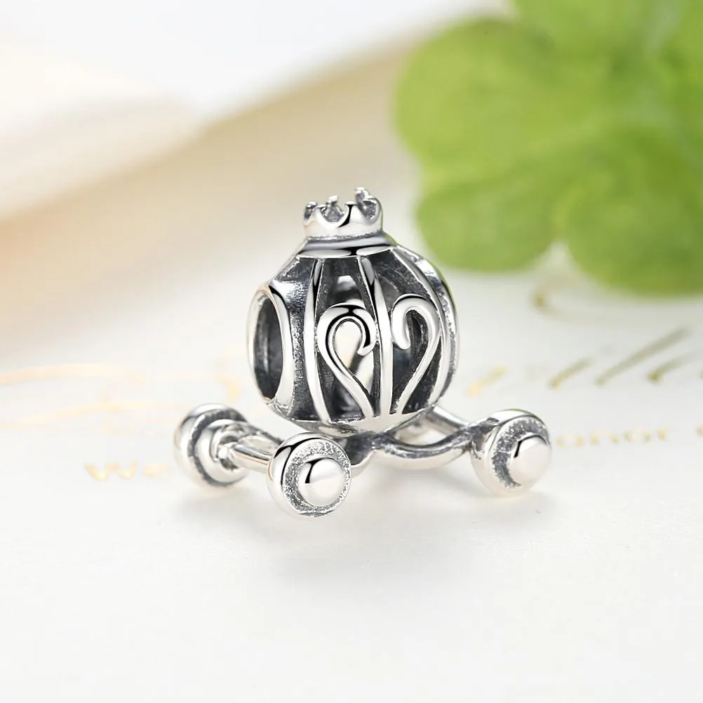 Cinderella Pumpkin Carriage Openwork Charm