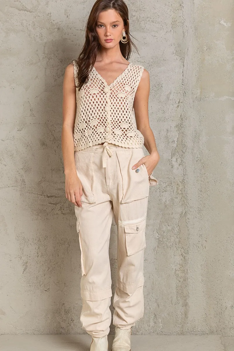 Clara Crocheted Vest
