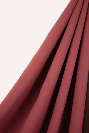 Classic Chiffon Hijab - Rosewood