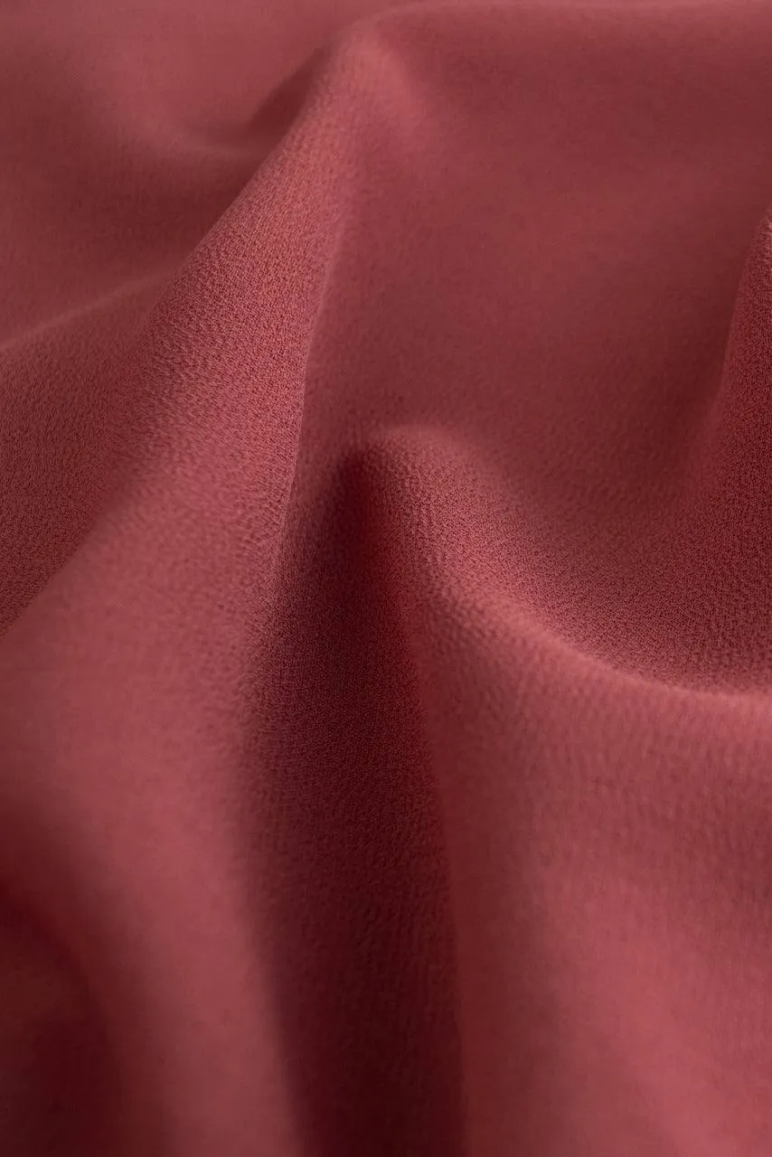 Classic Chiffon Hijab - Rosewood
