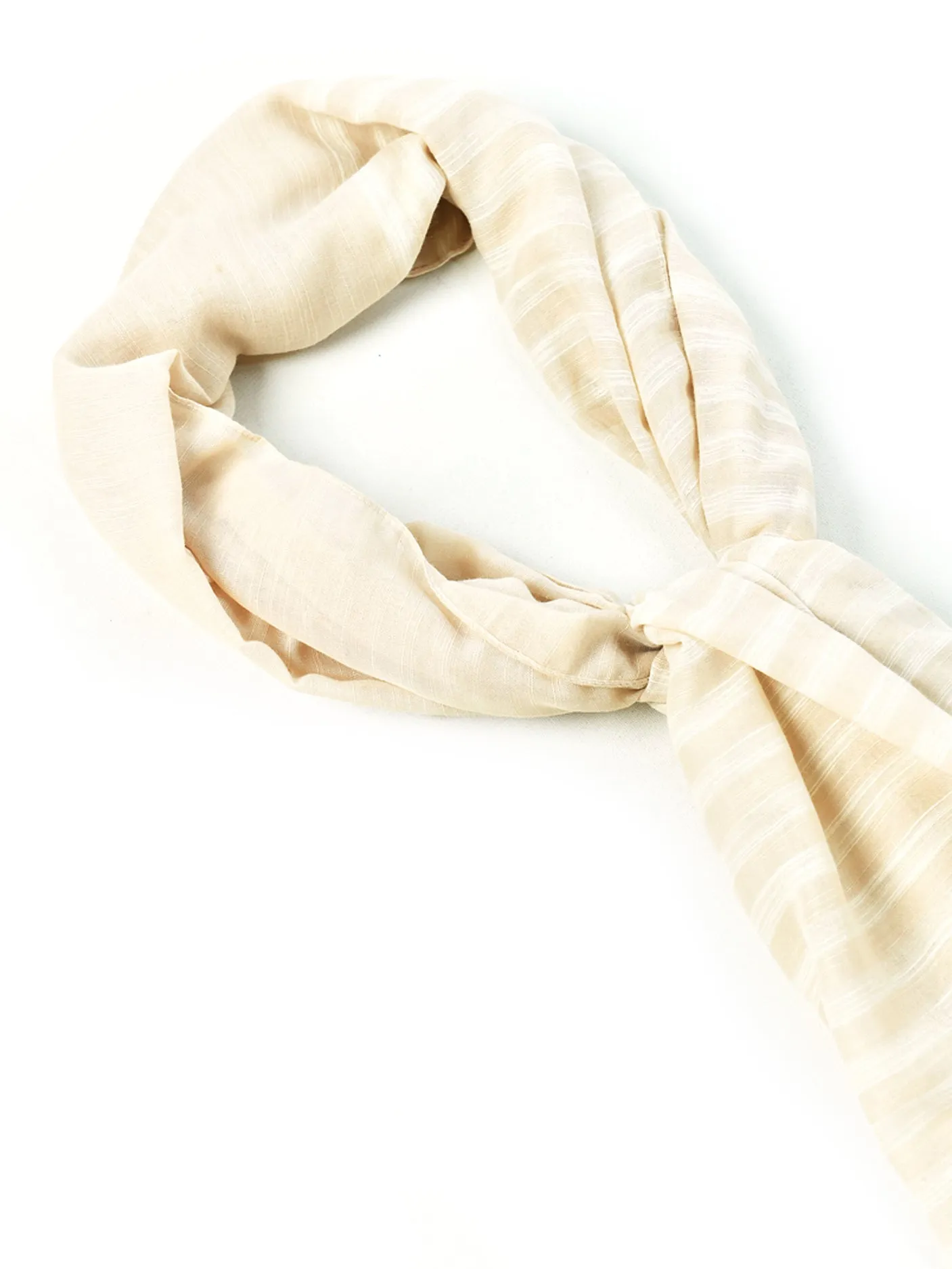 Crunched Tussel Viscose Scarve