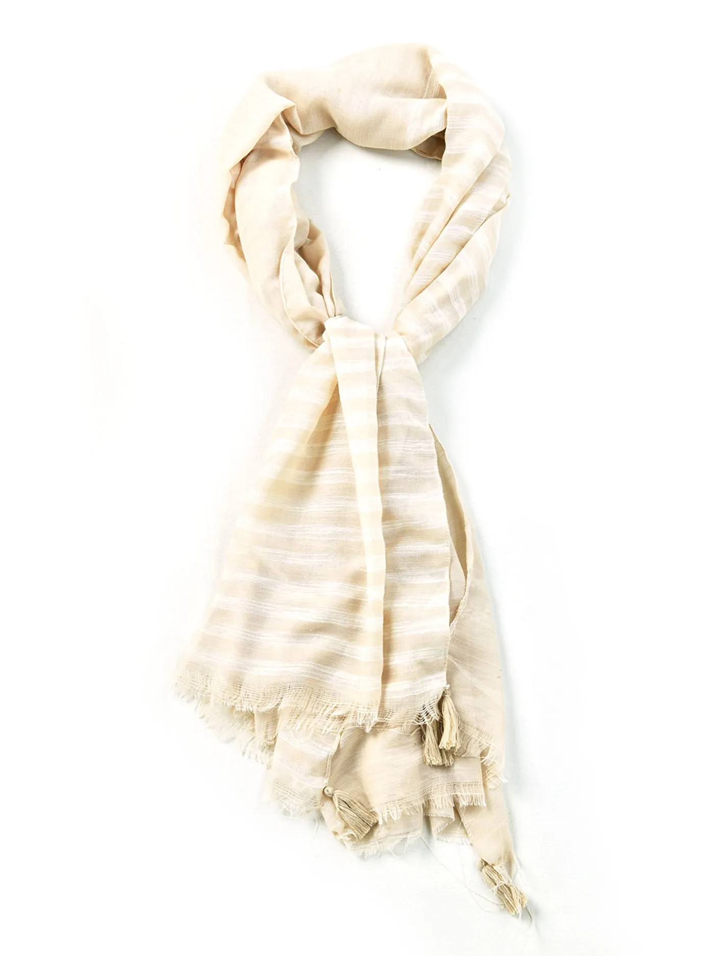 Crunched Tussel Viscose Scarve
