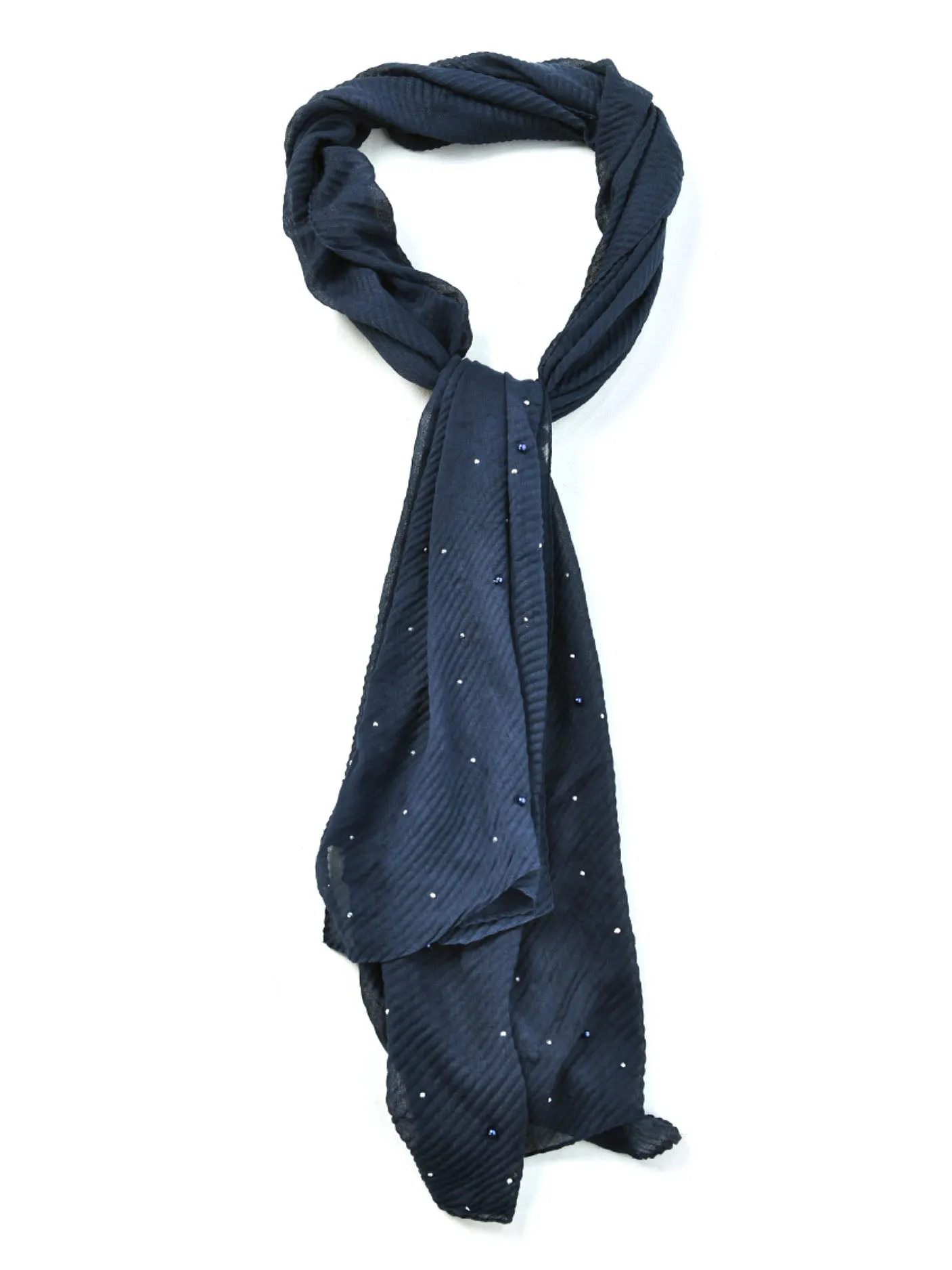 Crush Viscose Pearl Scarve