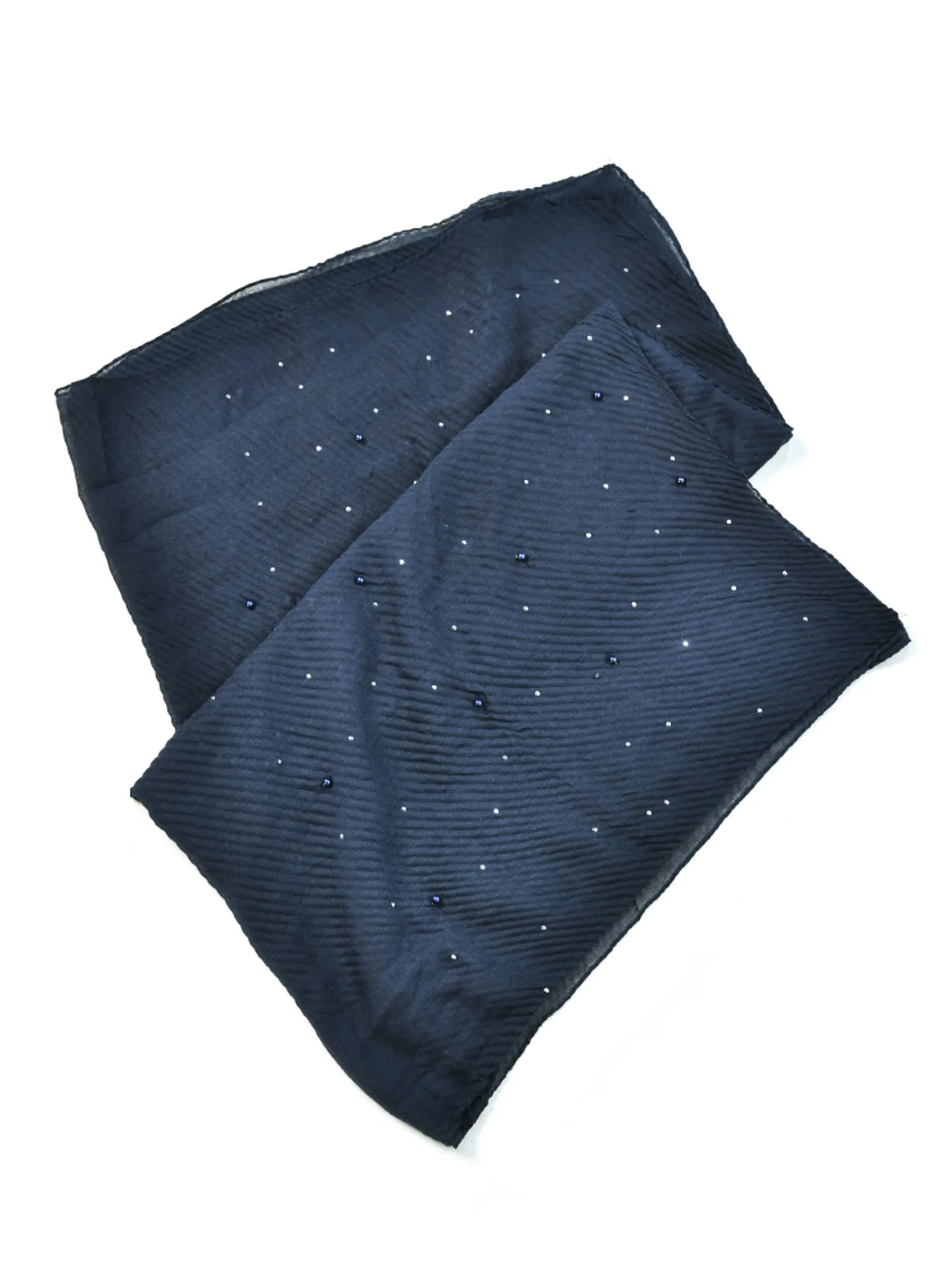 Crush Viscose Pearl Scarve
