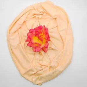 Dubai Premium Ribbed Jersey Hijab - Bright Beige