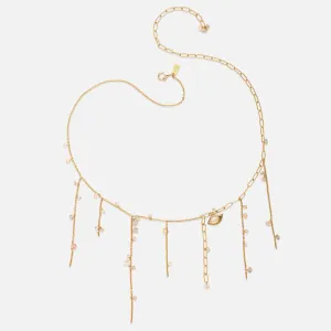 Eye Fringe Necklace