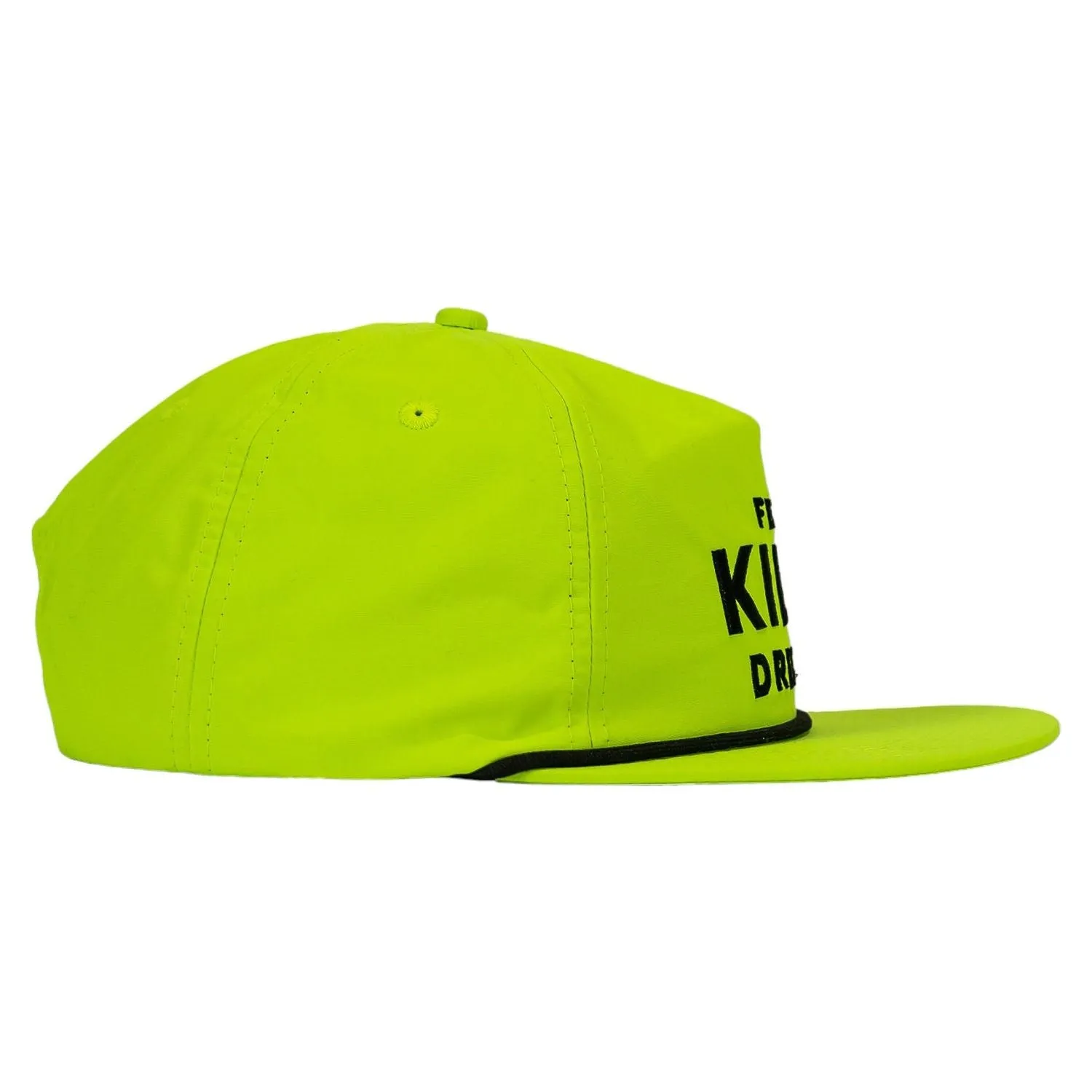Fear Kills Dreams Crushable Rope Snapback Hat