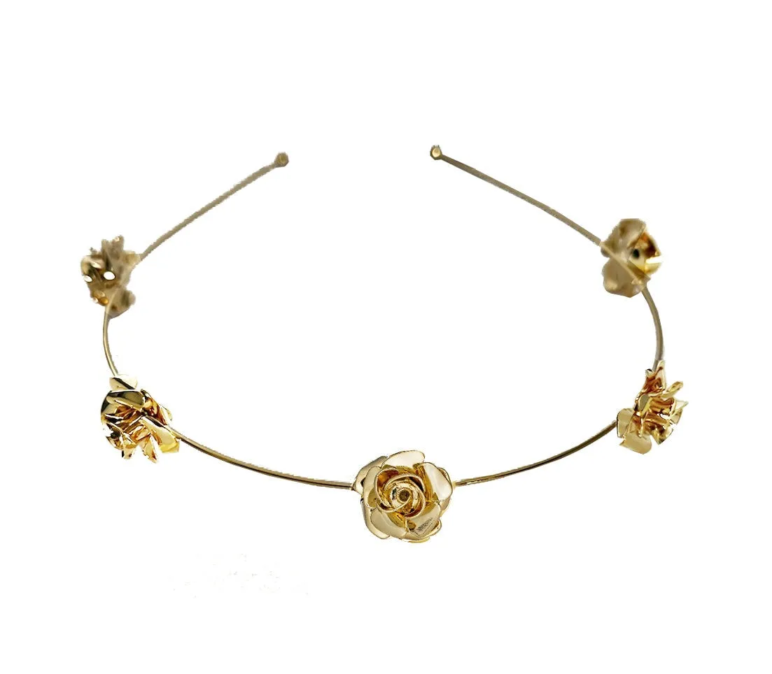 FIELD OF ROSES HEADBAND