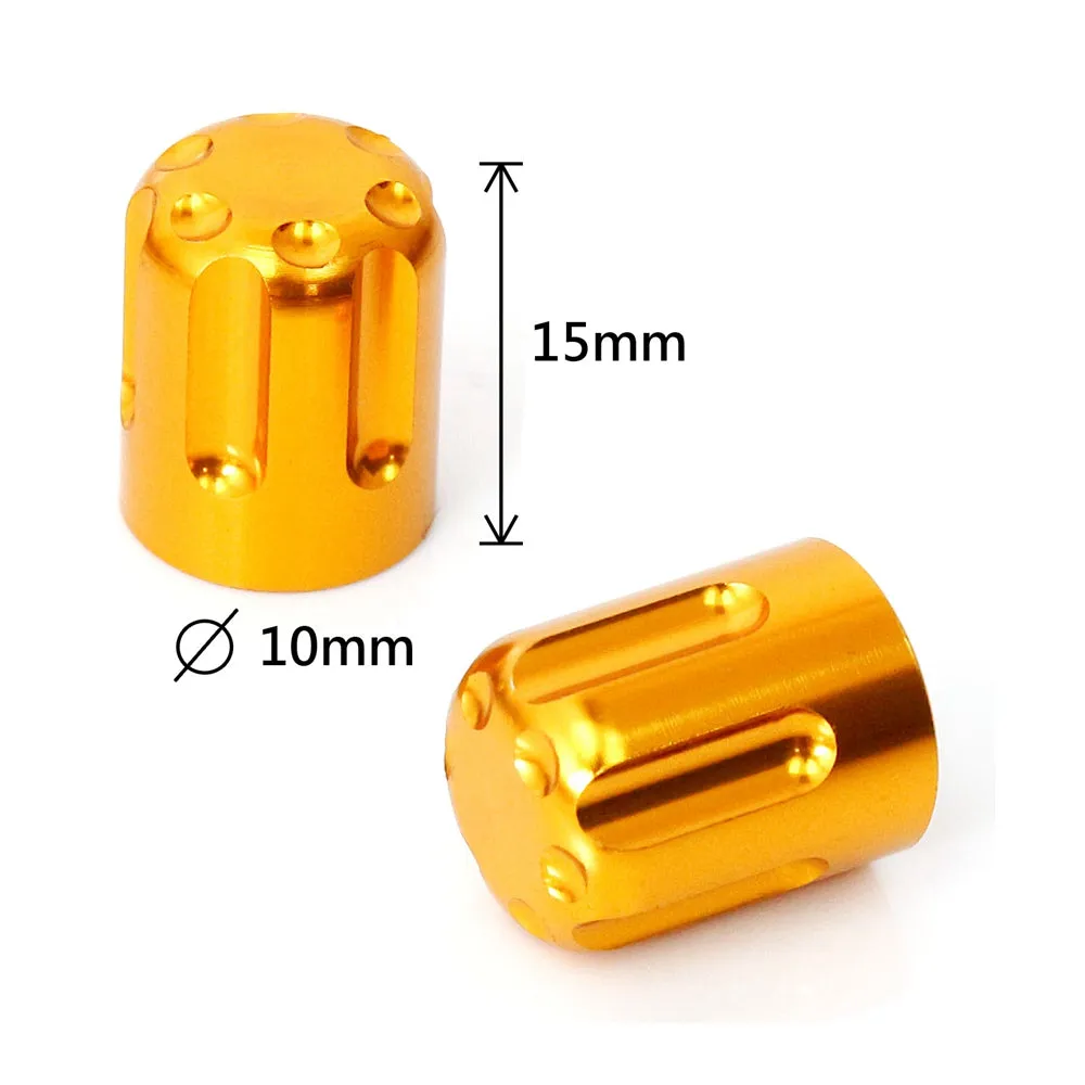 Fit Kawasaki Z1000 Z900 Z800 Z650 Engraved Logo Tire Valve Stem Caps