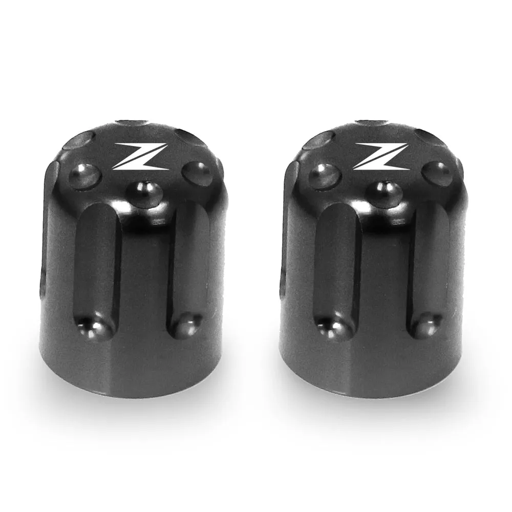 Fit Kawasaki Z1000 Z900 Z800 Z650 Engraved Logo Tire Valve Stem Caps