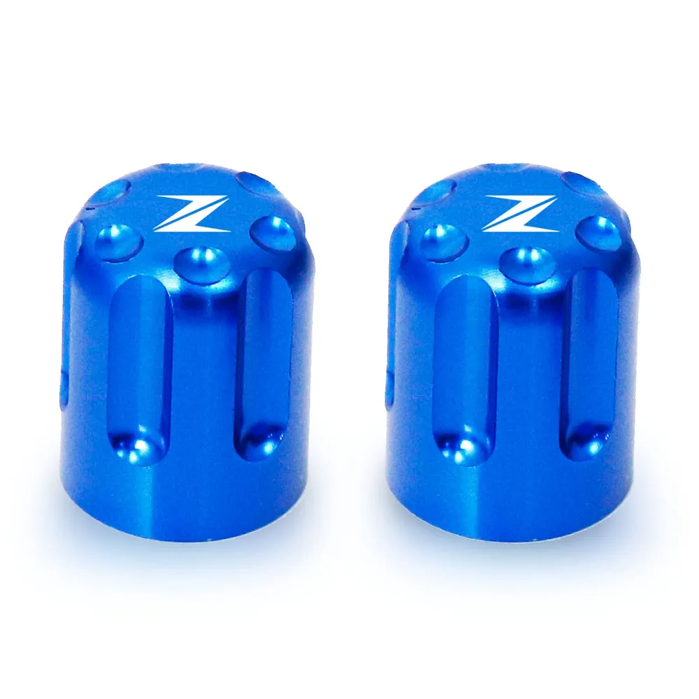 Fit Kawasaki Z1000 Z900 Z800 Z650 Engraved Logo Tire Valve Stem Caps