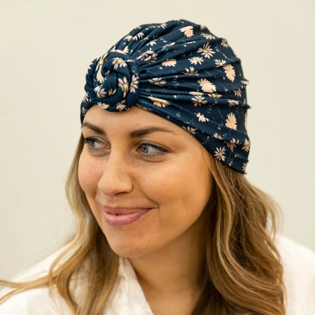 Full Coverage Turban - Anna's Daisy