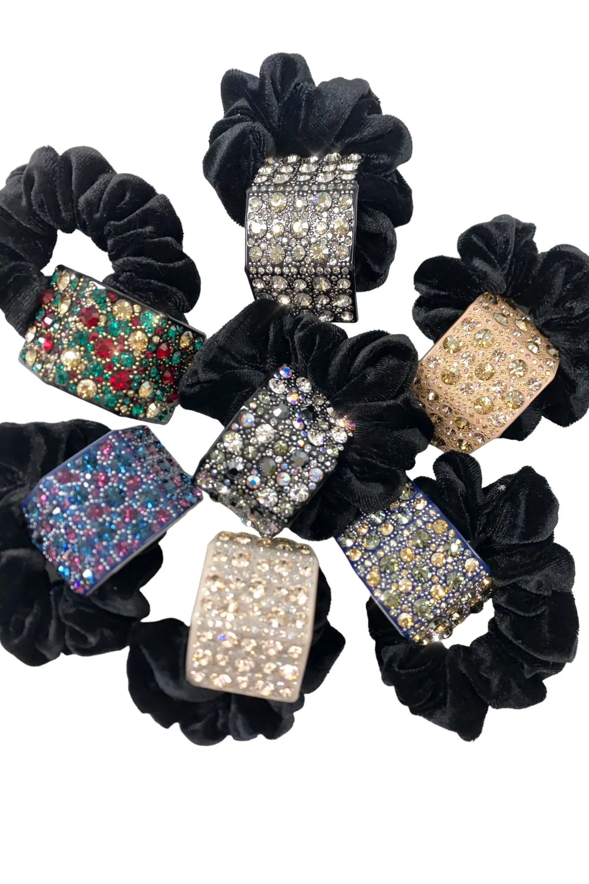 Geometric Decorative Ponytail Holder