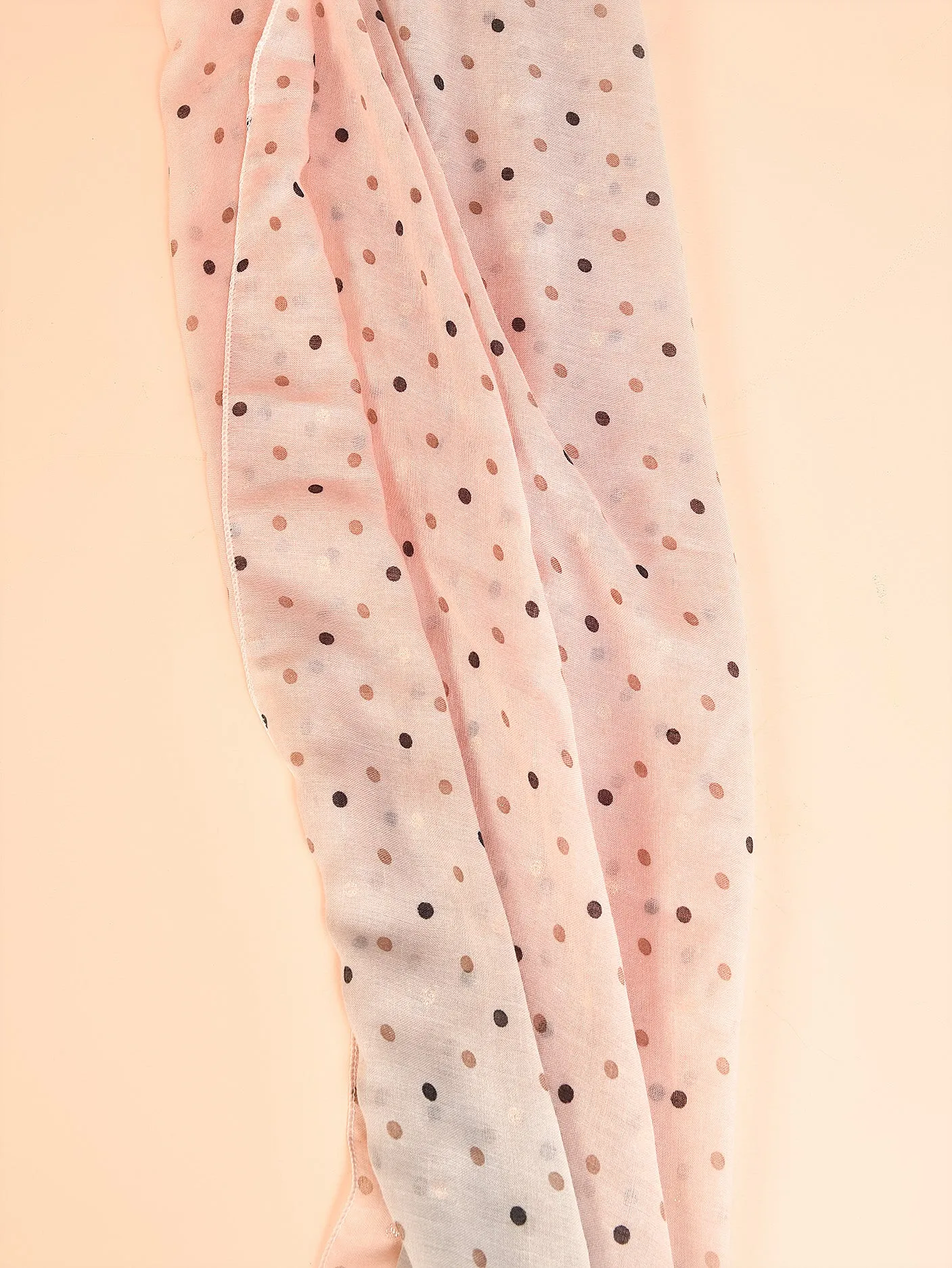 Glitter Polka Viscose Scarf