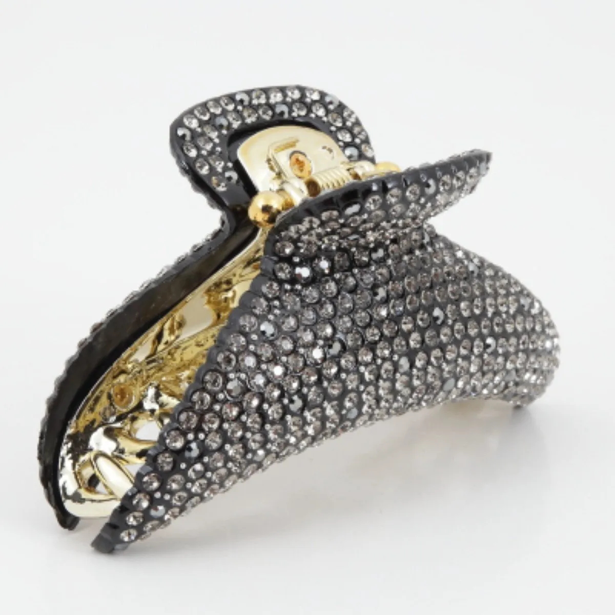 Hand Work Cubic Rhinestone Diamante Jewel Hair Jaw Claw Clip Rhinestone Series-1