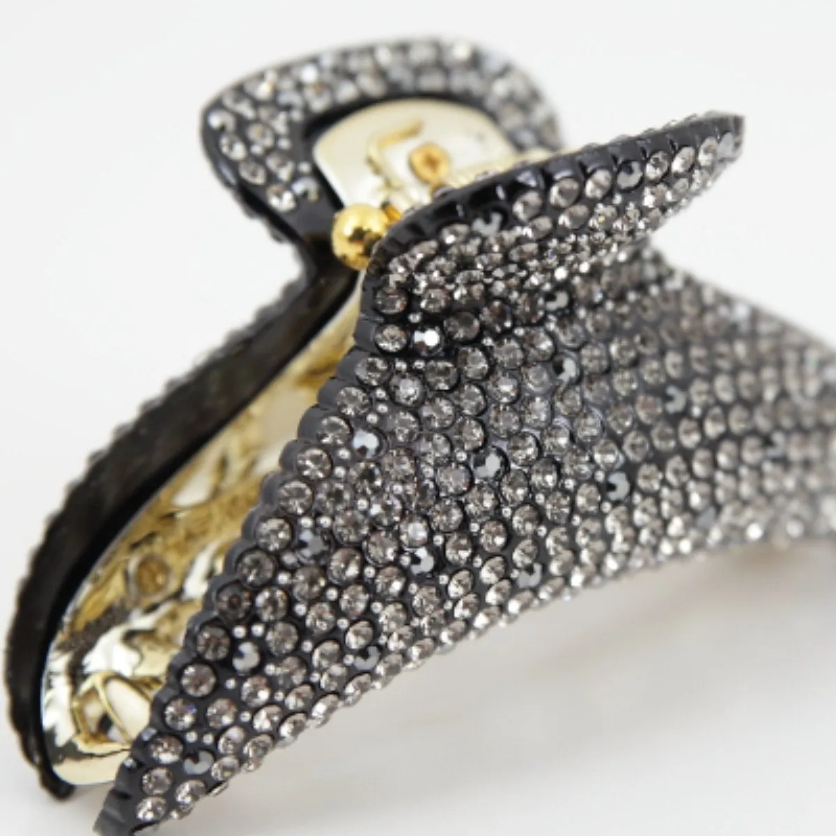 Hand Work Cubic Rhinestone Diamante Jewel Hair Jaw Claw Clip Rhinestone Series-1