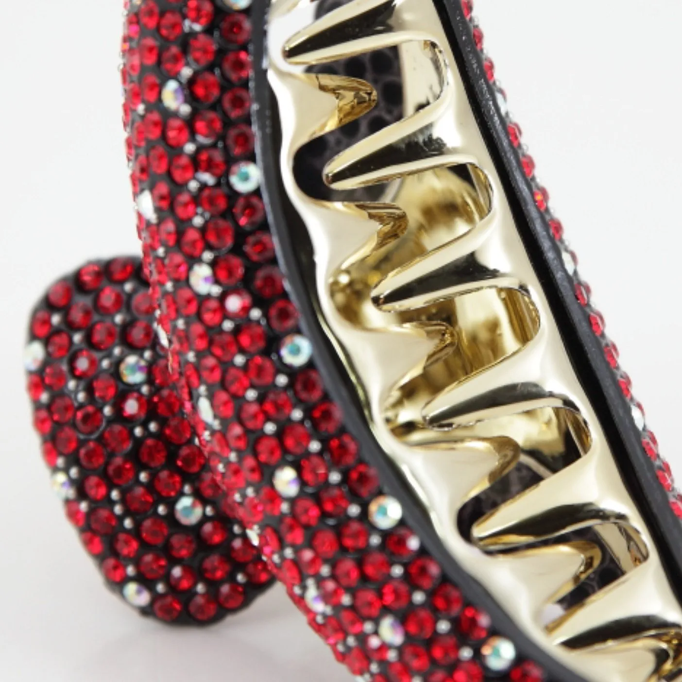 Hand Work Cubic Rhinestone Diamante Jewel Hair Jaw Claw Clip Rhinestone Series-1