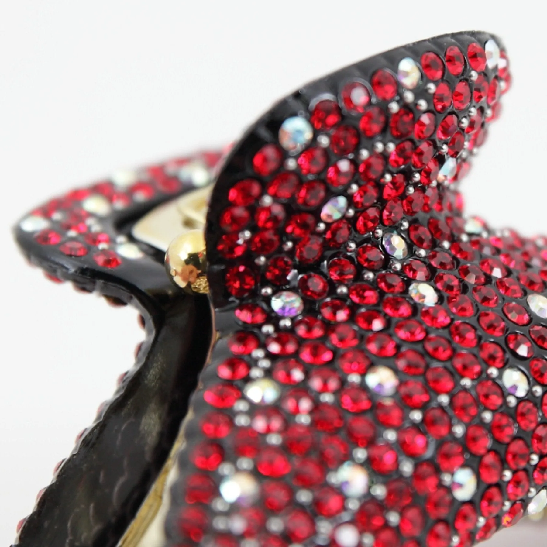 Hand Work Cubic Rhinestone Diamante Jewel Hair Jaw Claw Clip Rhinestone Series-1