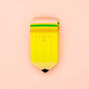 Happy Pencil! Clear Clip
