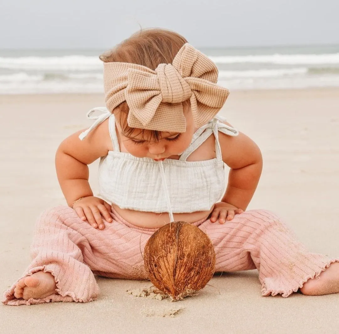 Large Summer Infant Hair Bows