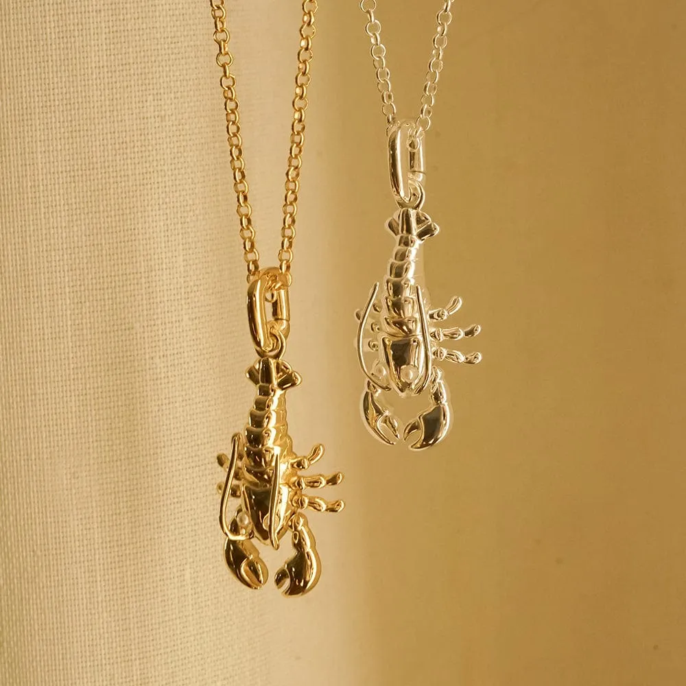 Lobster Chain Necklace 18ct Gold Plate