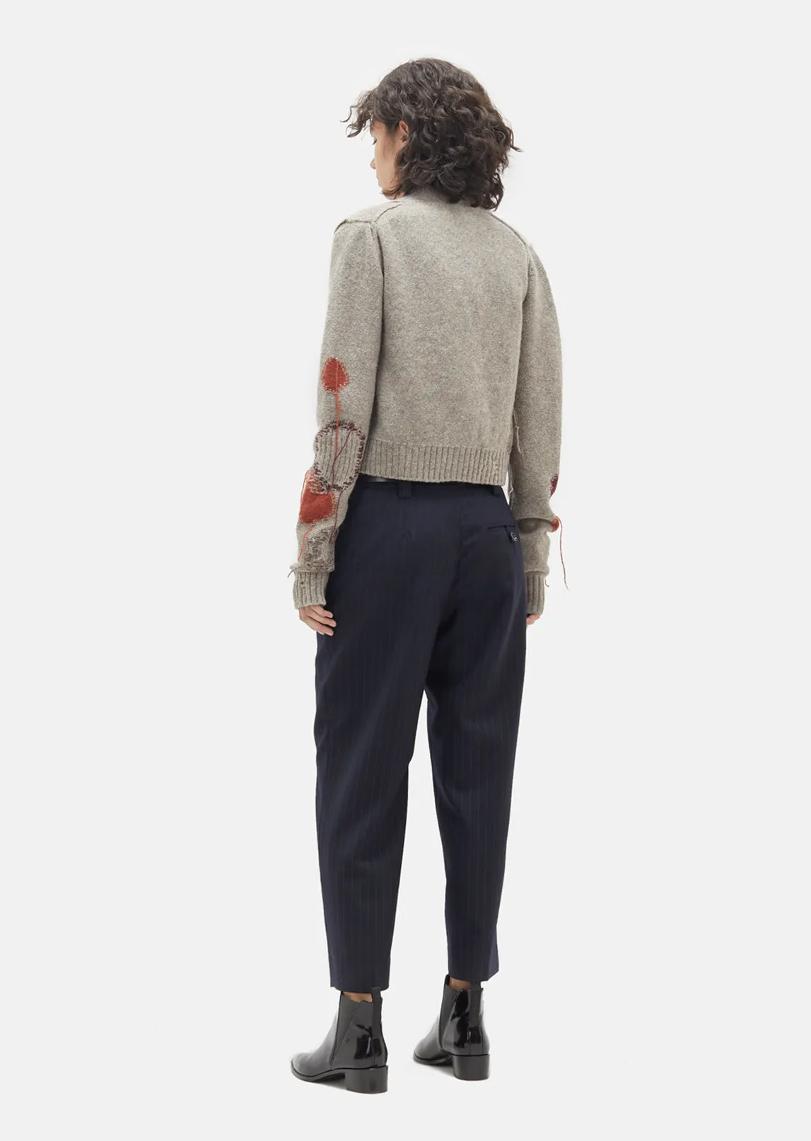 Lysa Wool Knit Cardigan