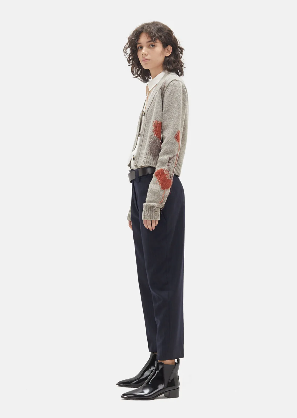 Lysa Wool Knit Cardigan