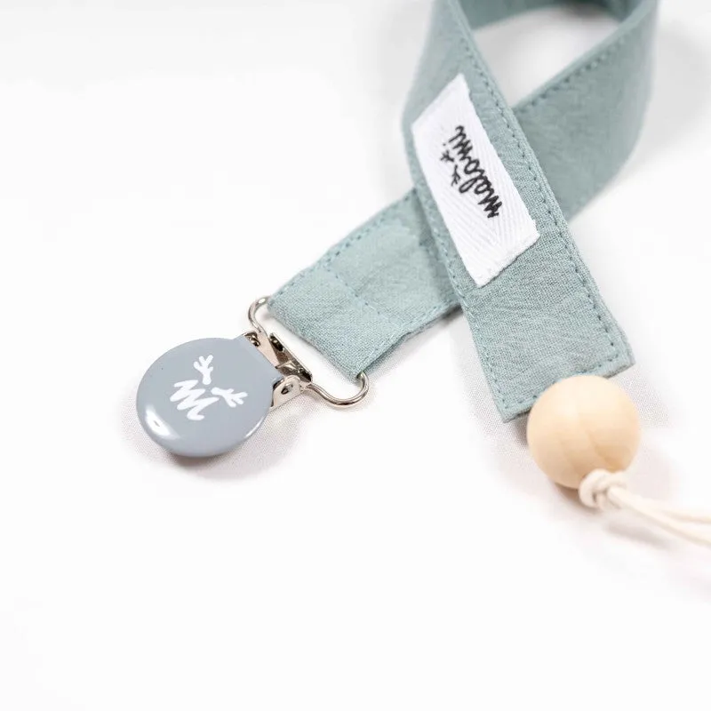 Malomi Washed Cotton Dummy Clip (Sage Green)