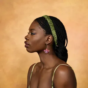 Moringa Satin Ruched Headband