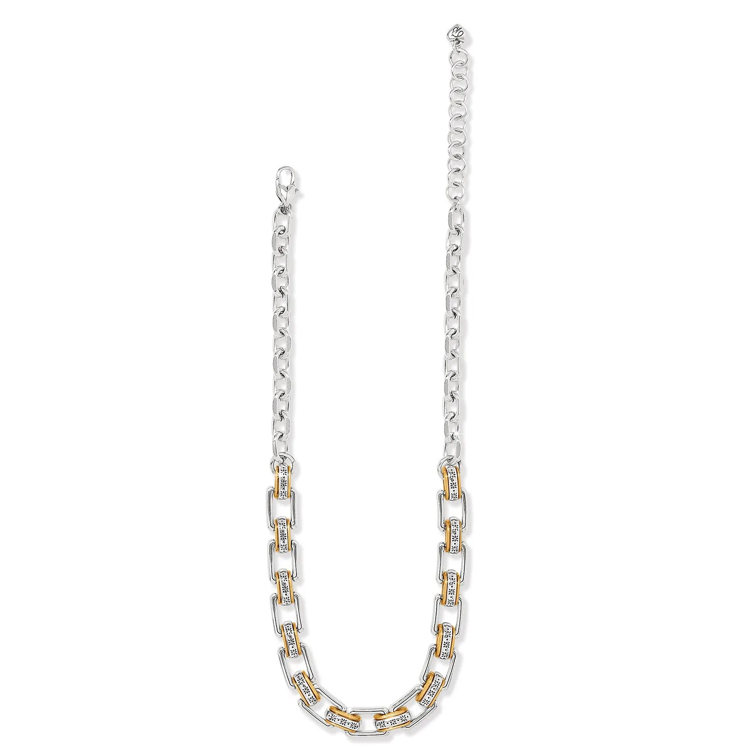 Mosaic 2 Tone Links Necklace