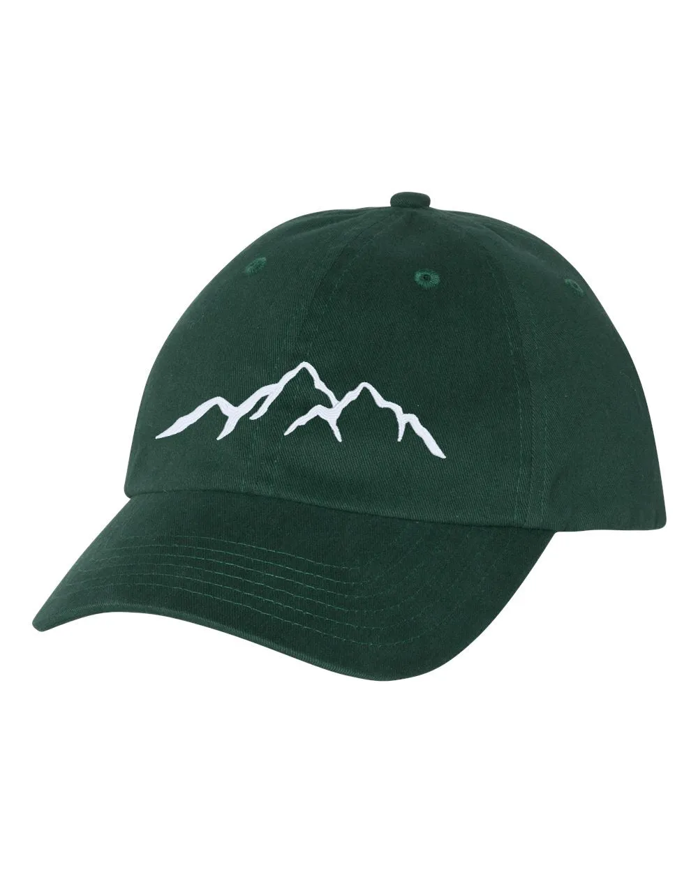 MOUNTAINS Unstructured Baseball Style Cap