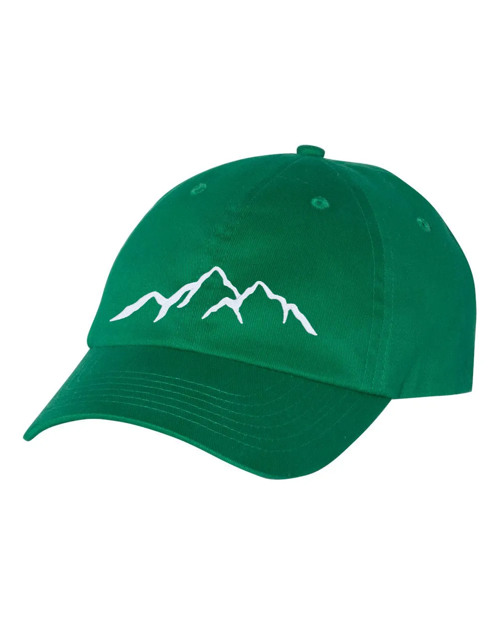 MOUNTAINS Unstructured Baseball Style Cap