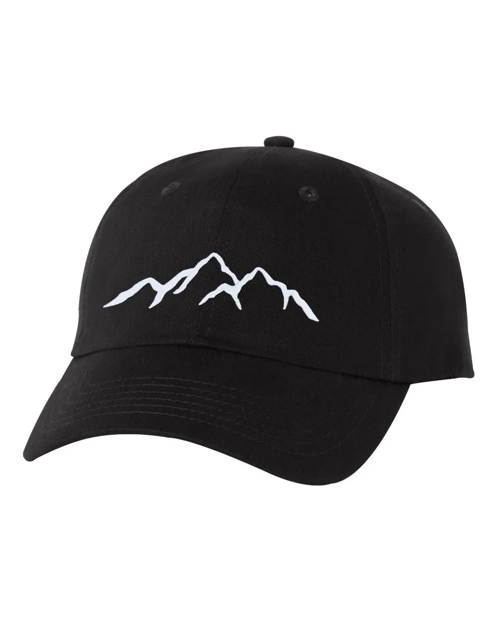 MOUNTAINS Unstructured Baseball Style Cap