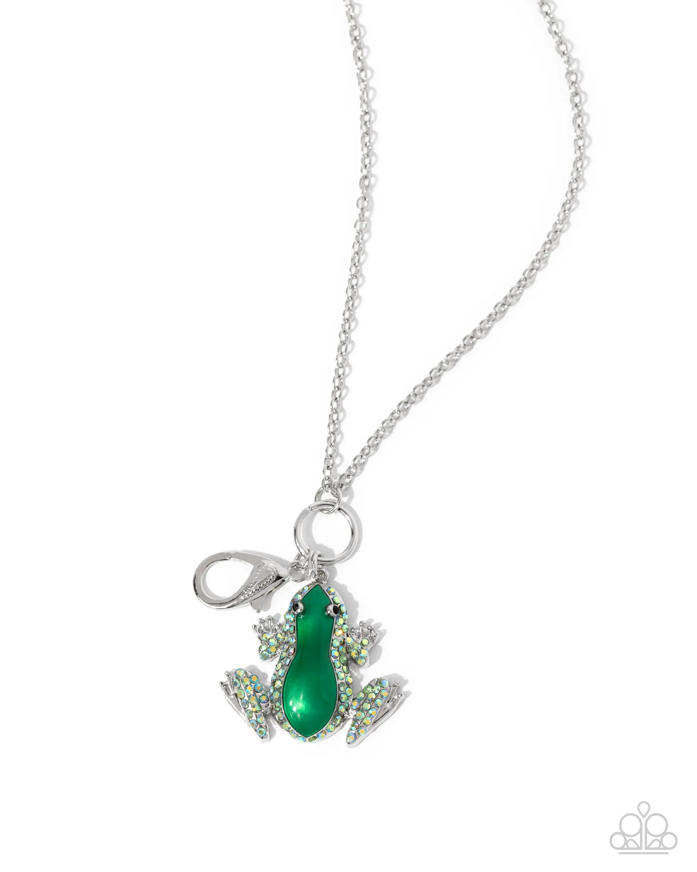 Necklaces Tree Frog Green Lanyard