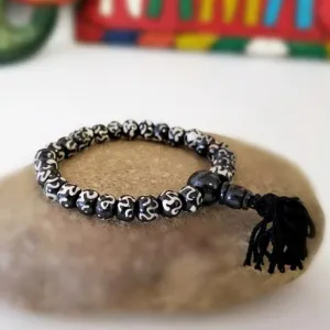 Om Prayer Beaded Bracelet (Pack of 4)