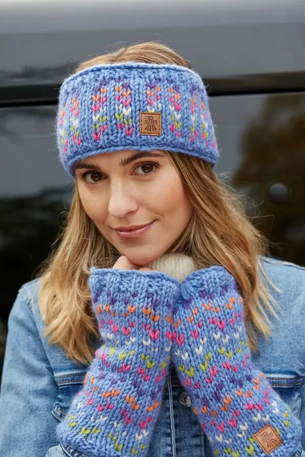 Pachamama Andorra Headband Bluebell