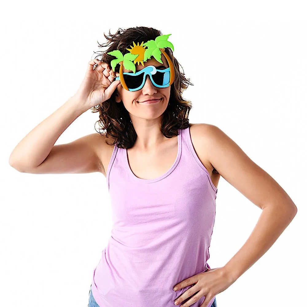 Palm Tree Sunglasses | Sun-Staches