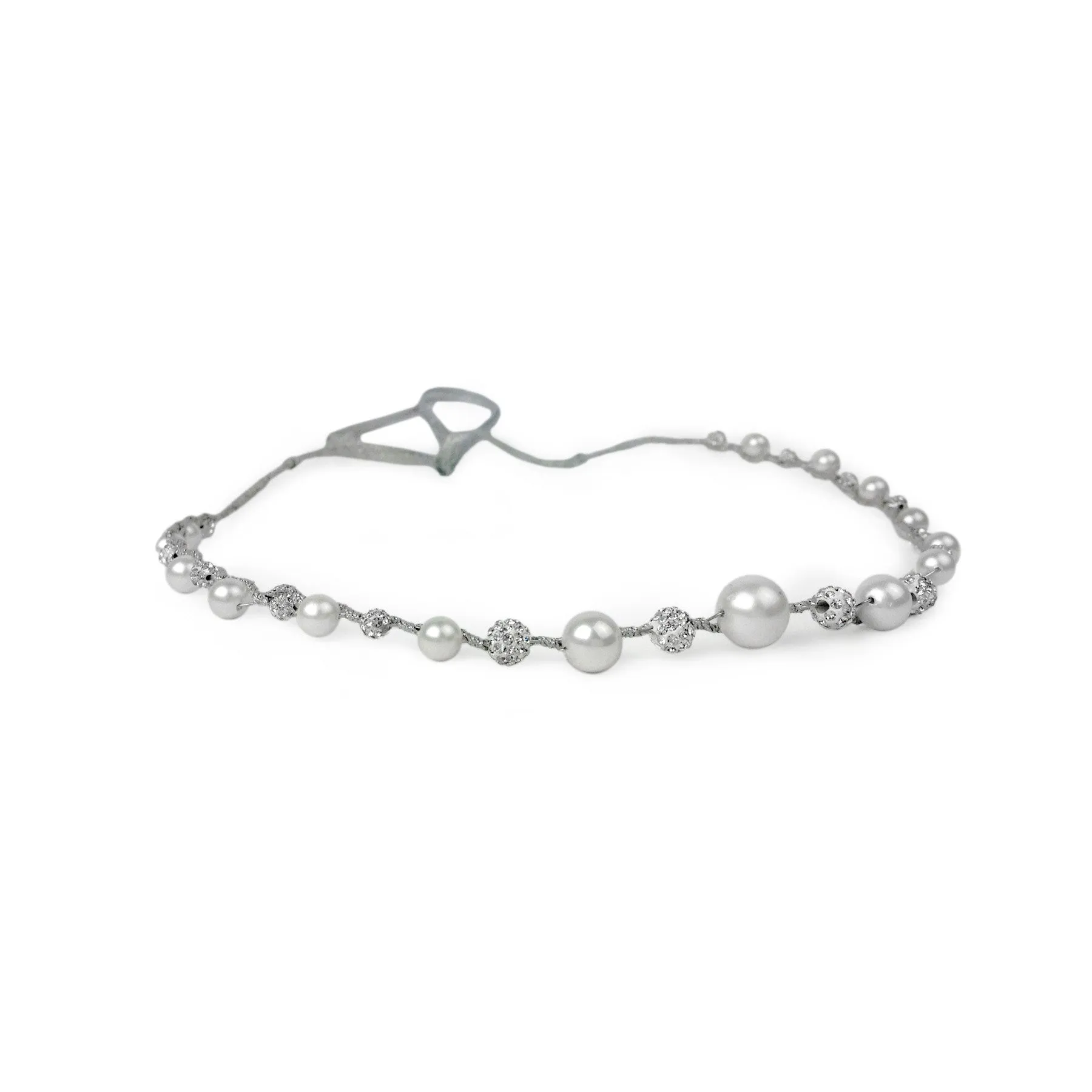 Pearl & Crystal Droplets Headband