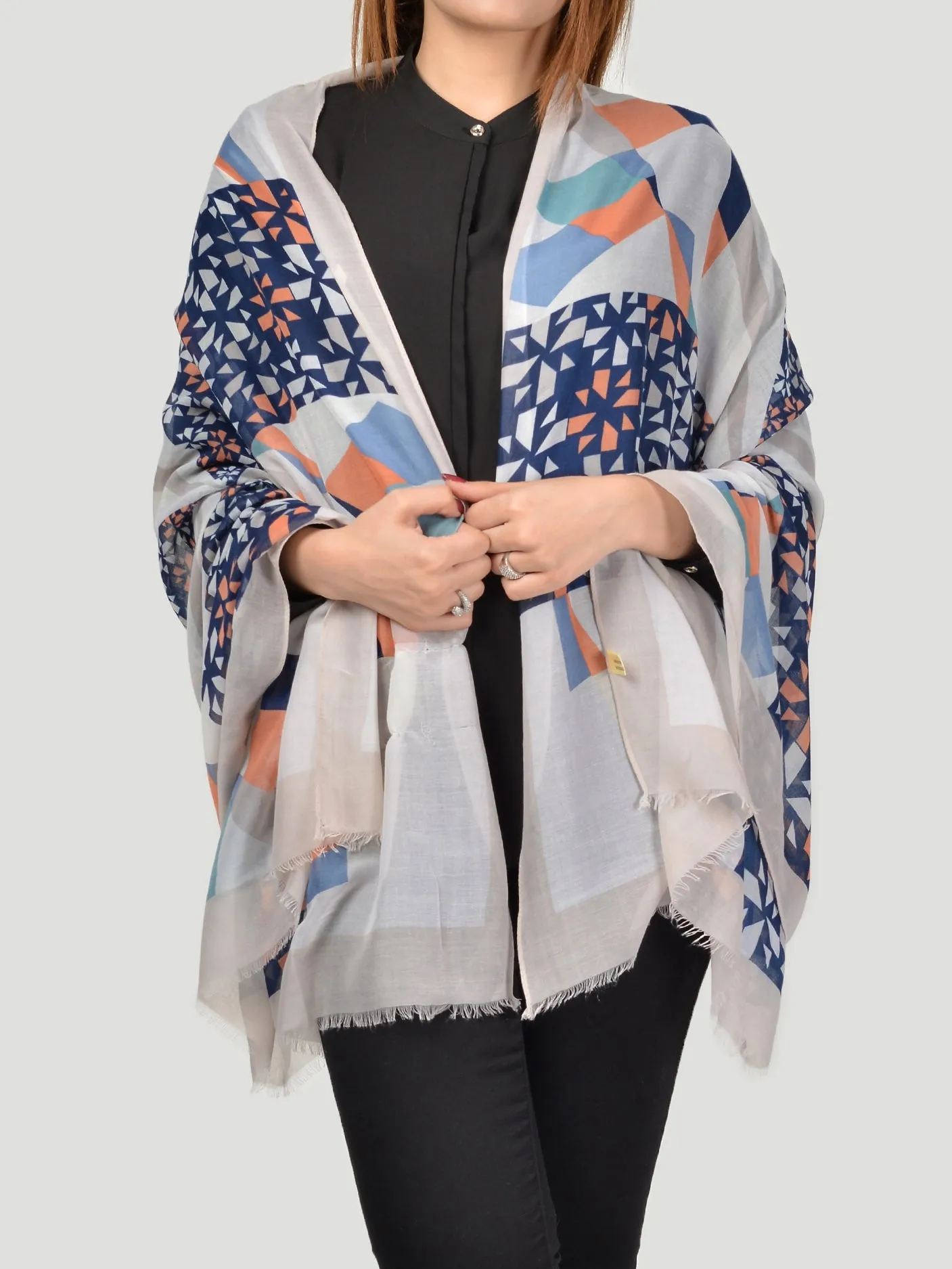 Printed Weave Scarf