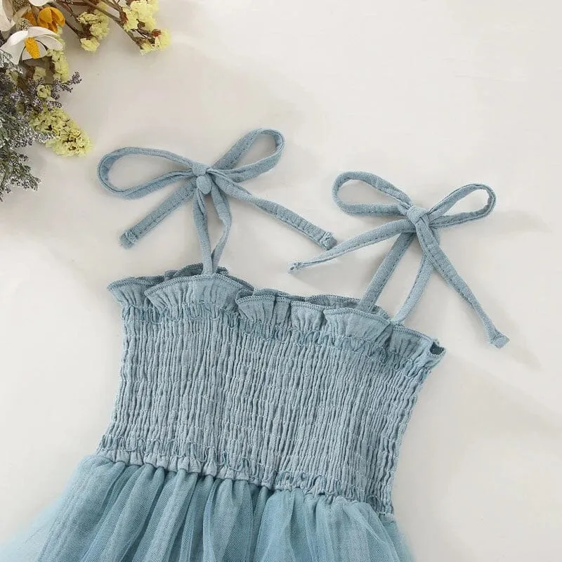 Solid Straps Muslin Baby Romper