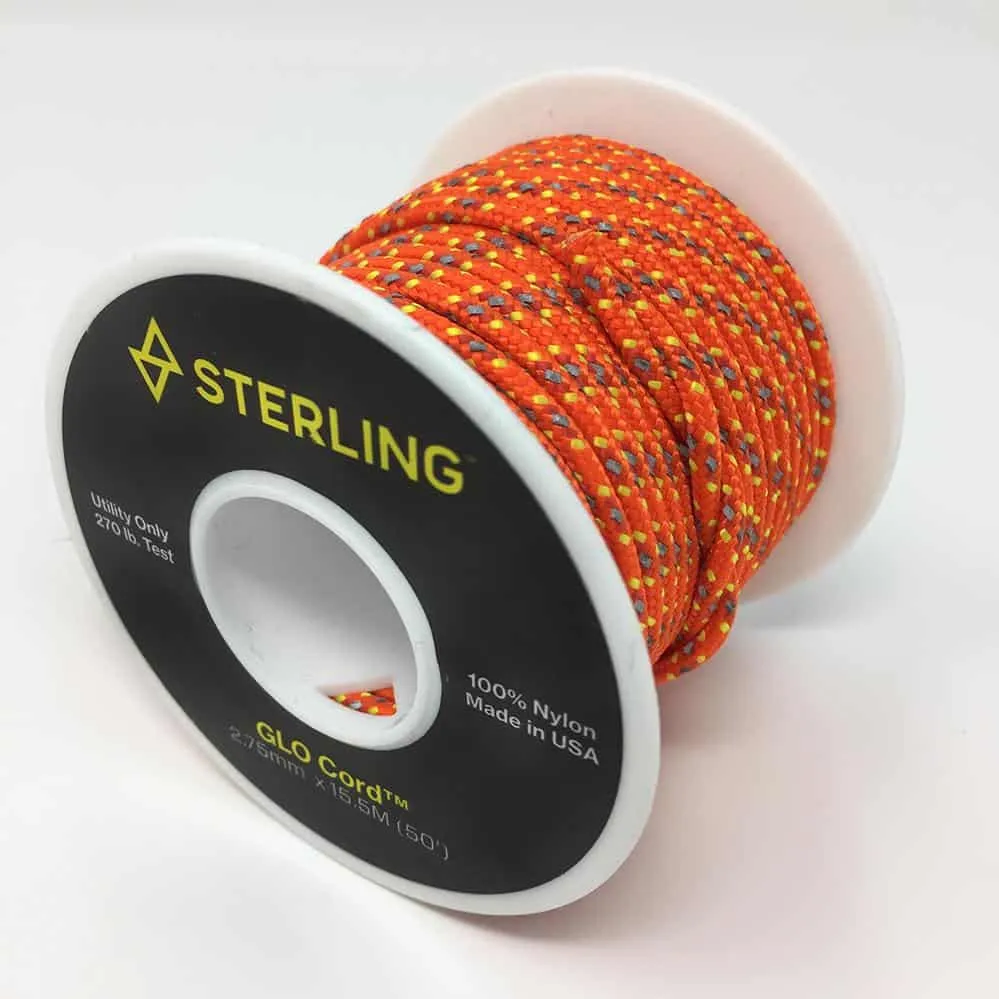 Sterling Rope 2.75 mm GloCord (50')